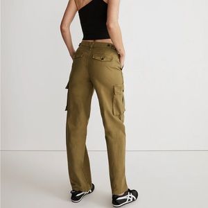 Madewell green cargo pants